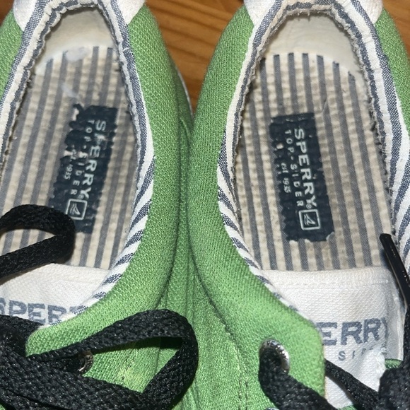 Sperry top slider green men’s size 10 1/2 - Picture 7 of 11